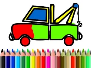 BTS Truck Coloring